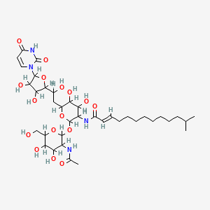 molecular formula C37H60N4O16 B1239112 tunicamycin C 