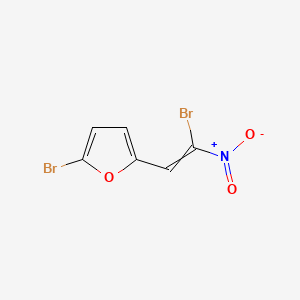 molecular formula C6H3Br2NO3 B1239120 2-Bromo-5-(2-bromo-2-nitroethenyl)furan CAS No. 35950-55-1