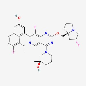 molecular formula C33H36F3N5O3 B12391212 Pan KRas-IN-1 