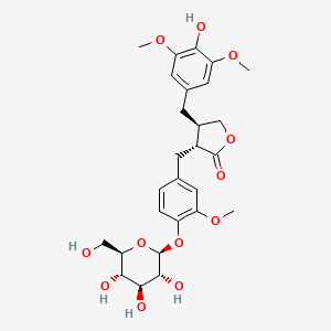 molecular formula C27H34O12 B12391234 4-Demethyltraxillaside 