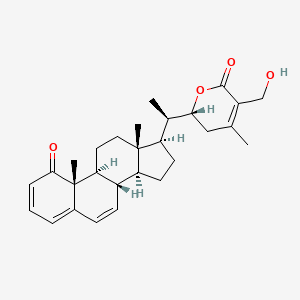 molecular formula C28H36O4 B12391274 Withasomniferolide A 