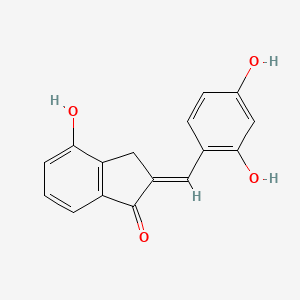 molecular formula C16H12O4 B12391303 Tyrosinase-IN-10 