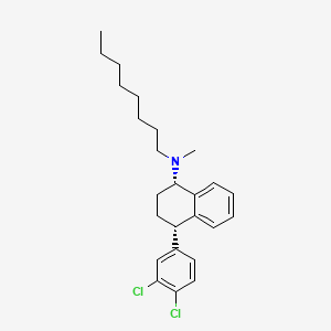 molecular formula C25H33Cl2N B12391316 (1S,4S)-4-(3,4-dichlorophenyl)-N-methyl-N-octyl-1,2,3,4-tetrahydronaphthalen-1-amine 