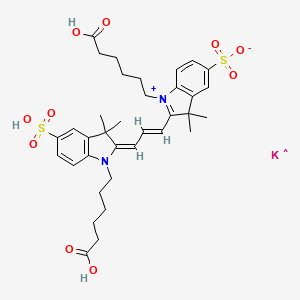 molecular formula C35H44KN2O10S2 B12391318 CID 168007058 