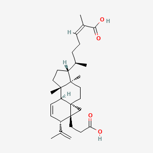 molecular formula C30H44O4 B12391332 Changnanic acid 