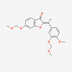 molecular formula C20H20O7 B12391340 SARS-CoV-2-IN-45 