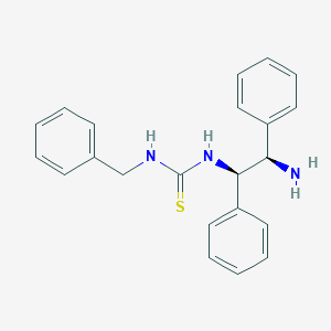 molecular formula C22H23N3S B12391371 Tmv-IN-5 