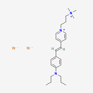 molecular formula C25H39Br2N3 B12391384 NerveGreen C3 