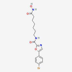 molecular formula C17H20BrN3O4 B12391391 Hdac-IN-47 