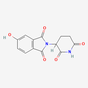 molecular formula C13H10N2O5 B1239145 5-羟基沙利度胺 CAS No. 64567-60-8
