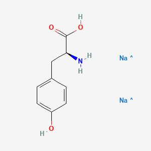 molecular formula C9H11NNa2O3 B12391484 L-Tyrosine (disodium) 