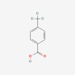 molecular formula C8H8O2 B12391512 p-Toluic acid-d3 