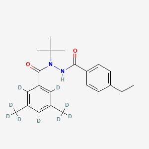 molecular formula C22H28N2O2 B12391516 Tebufenozide-d9 (3,5-dimethylbenzoyl-d9) 