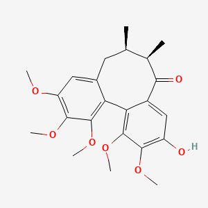 molecular formula C23H28O7 B12391518 Schisanlignone B 