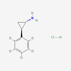 (1S,2R)-Tranylcypromine-d5 Hydrochloride