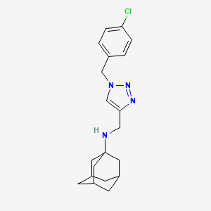 molecular formula C20H25ClN4 B12391537 AChE/A|A-IN-2 