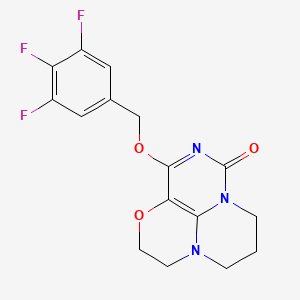 molecular formula C16H14F3N3O3 B12391548 Lp-PLA2-IN-14 