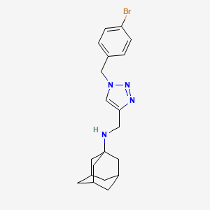 molecular formula C20H25BrN4 B12391580 AChE/A|A-IN-1 