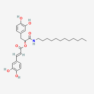 molecular formula C30H41NO7 B12391583 SARS-CoV-2-IN-47 