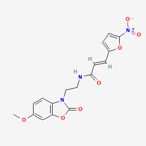 molecular formula C17H15N3O7 B12391587 Anti-inflammatory agent 55 