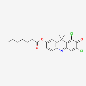 molecular formula C22H23Cl2NO3 B12391589 Ddao-C6 