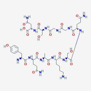 molecular formula C42H66N14O17 B12391612 [Tyr0] Thymus Factor 