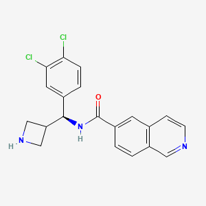 molecular formula C20H17Cl2N3O B12391634 Akt1&PKA-IN-1 