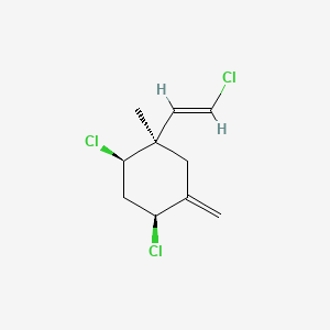 molecular formula C10H13Cl3 B1239167 Plocamene D CAS No. 62560-51-4