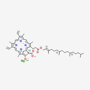 molecular formula C55H68MgN4O5 B1239170 4-Vinylprotochlorophyll a CAS No. 22429-66-9