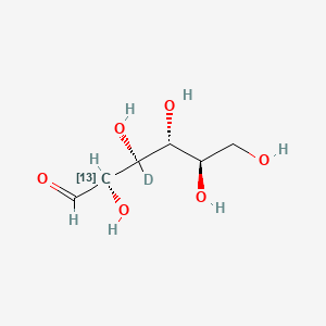 D-Glucose-13C,d1-3