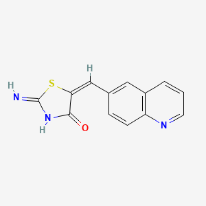 molecular formula C13H9N3OS B12391706 PI3K-IN-46 