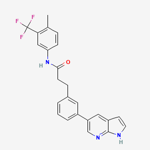 molecular formula C24H20F3N3O B12391746 Cdk8-IN-9 