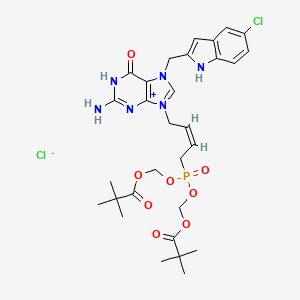 molecular formula C30H39Cl2N6O8P B12391762 eIF4E-IN-5 