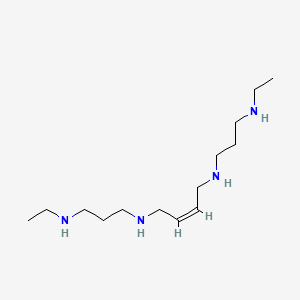 molecular formula C14H32N4 B1239177 CGC-11047 free base CAS No. 308145-19-9