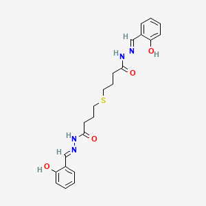 molecular formula C22H26N4O4S B12391796 Nrf2-IN-3 