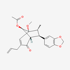 molecular formula C22H24O6 B12391798 Kadsurenin A 