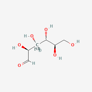 molecular formula C6H12O6 B12391820 D-Mannose-13C,d-1 