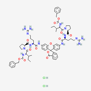 molecular formula C70H88Cl2N14O13 B12391866 BZiPAR 