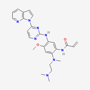 molecular formula C26H30N8O2 B12391869 Egfr-IN-85 