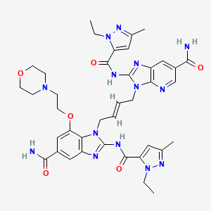 molecular formula C39H46N14O6 B12391870 STING agonist-28 