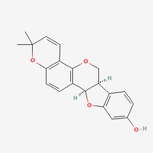 molecular formula C20H18O4 B12391876 Shinpterocarpin CAS No. 157414-04-5