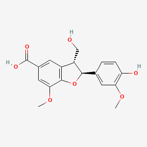 molecular formula C18H18O7 B12391908 Ceplignan 