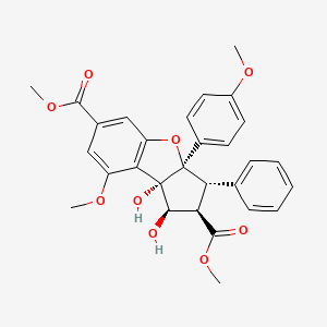 molecular formula C29H28O9 B12391912 eIF4A3-IN-11 