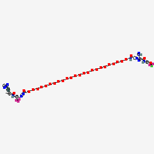 molecular formula C101H144ClF5N12O29 B12391916 PonatiLink-1-24 