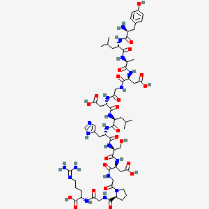 molecular formula C62H93N19O23 B12391926 Yladgdlhsdgpgr 