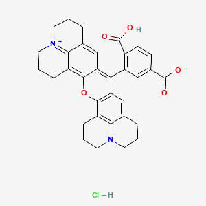 molecular formula C33H31ClN2O5 B12391937 6-ROX (hydrochloride) 