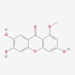 molecular formula C14H10O6 B12391943 Montixanthone 