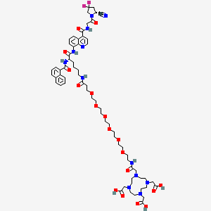 molecular formula C65H88F2N12O18 B12391988 Fap-IN-1 