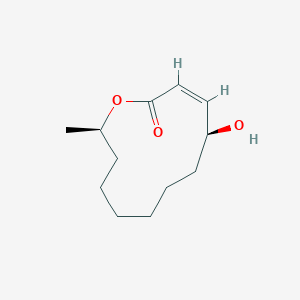 molecular formula C12H20O3 B012392 Patulolide C CAS No. 103654-47-3