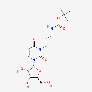 N3-[3-(tert-Butoxycarbonyl)amino]propyluridine